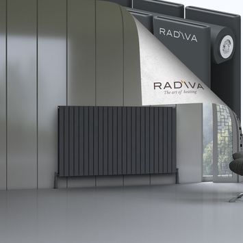 Radiva - Oti Radiateur En Aluminium 1000x1846 Anthracite Foncé