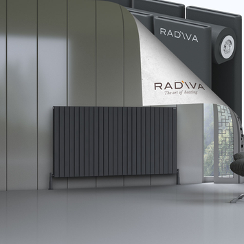 Radiva - Oti Radiateur En Aluminium 1000x1920 Anthracite Foncé