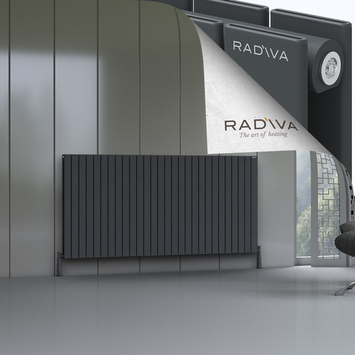 Radiva - Oti Radiateur En Aluminium 1000x2068 Anthracite Foncé