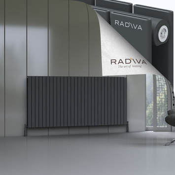 Radiva - Oti Radiateur En Aluminium 1000x2142 Anthracite Foncé