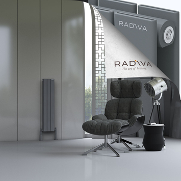 Radiva - Oti Radiateur En Aluminium 1000x218 Anthracite