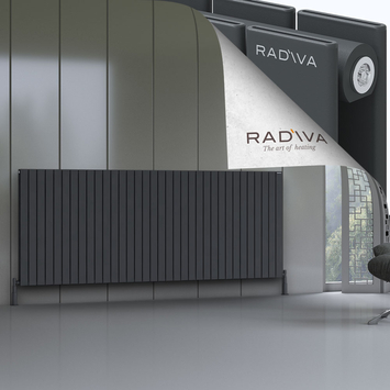 Radiva - Oti Radiateur En Aluminium 1000x2512 Anthracite Foncé