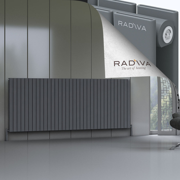 Radiva - Oti Radiateur En Aluminium 1000x2512 Anthracite