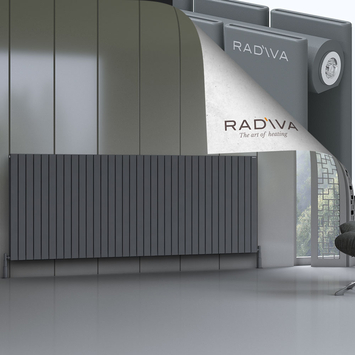 Radiva - Oti Radiateur En Aluminium 1000x2586 Anthracite