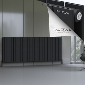 Radiva - Oti Radiateur En Aluminium 1000x2586 Noir