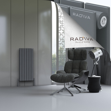 Radiva - Oti Radiateur En Aluminium 1000x440 Anthracite