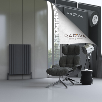 Radiva - Oti Radiateur En Aluminium 1000x736 Anthracite Foncé
