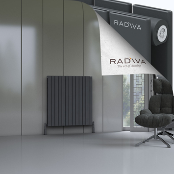 Radiva - Oti Radiateur En Aluminium 1000x958 Anthracite Foncé