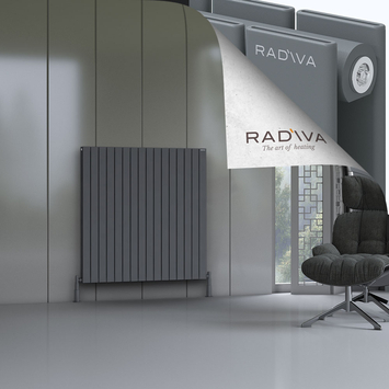 Radiva - Oti Radiateur En Aluminium 1200x1180 Anthracite