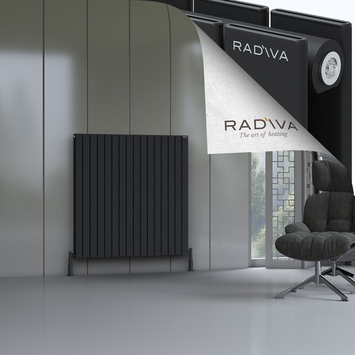 Radiva - Oti Radiateur En Aluminium 1200x1180 Noir