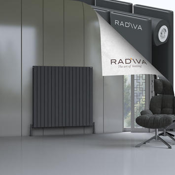 Radiva - Oti Radiateur En Aluminium 1200x1254 Anthracite Foncé