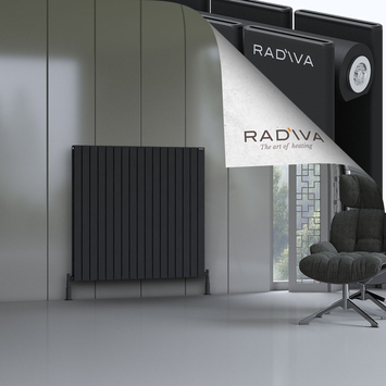 Radiva - Oti Radiateur En Aluminium 1200x1254 Noir