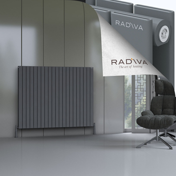 Radiva - Oti Radiateur En Aluminium 1200x1550 Anthracite