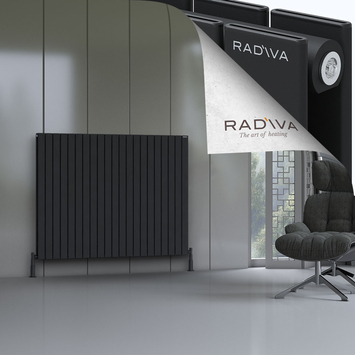 Radiva - Oti Radiateur En Aluminium 1200x1550 Noir