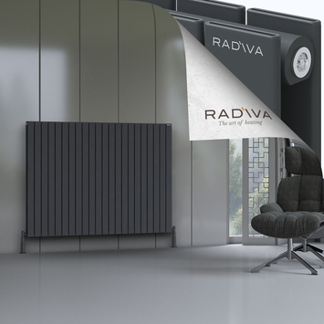 Radiva - Oti Radiateur En Aluminium 1200x1624 Anthracite Foncé