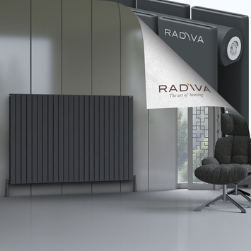 Radiva - Oti Radiateur En Aluminium 1200x1772 Anthracite Foncé