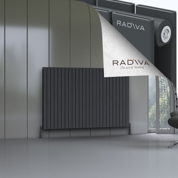 Radiva - Oti Radiateur En Aluminium 1200x1846 Anthracite Foncé