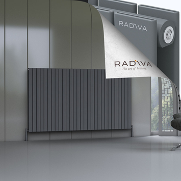 Radiva - Oti Radiateur En Aluminium 1200x2142 Anthracite