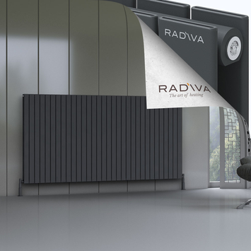 Radiva - Oti Radiateur En Aluminium 1200x2364 Anthracite Foncé