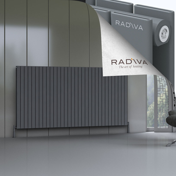 Radiva - Oti Radiateur En Aluminium 1200x2364 Anthracite