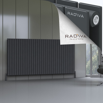 Radiva - Oti Radiateur En Aluminium 1200x2438 Anthracite Foncé