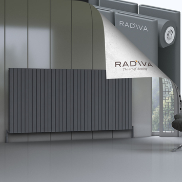 Radiva - Oti Radiateur En Aluminium 1200x2512 Anthracite
