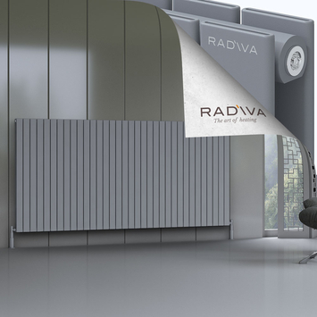 Radiva - Oti Radiateur En Aluminium 1200x2512 Gris