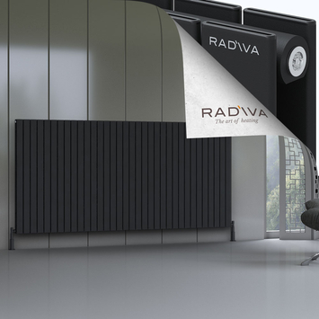 Radiva - Oti Radiateur En Aluminium 1200x2512 Noir