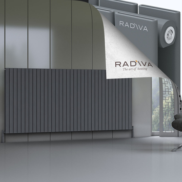 Radiva - Oti Radiateur En Aluminium 1200x2586 Anthracite