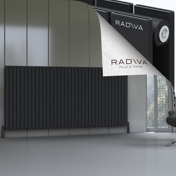 Radiva - Oti Radiateur En Aluminium 1200x2586 Noir