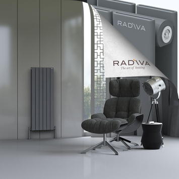 Radiva - Oti Radiateur En Aluminium 1200x440 Anthracite