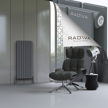 Radiva - Oti Radiateur En Aluminium 1200x514 Anthracite