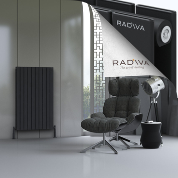 Radiva - Oti Radiateur En Aluminium 1200x736 Noir