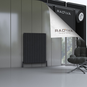Radiva - Oti Radiateur En Aluminium 1200x958 Noir