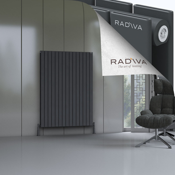 Radiva - Oti Radiateur En Aluminium 1500x1106 Anthracite Foncé