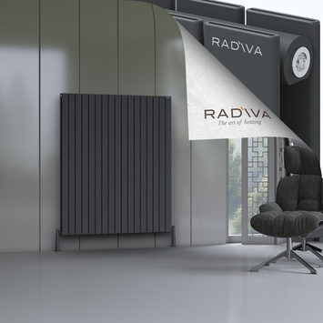 Radiva - Oti Radiateur En Aluminium 1500x1254 Anthracite Foncé