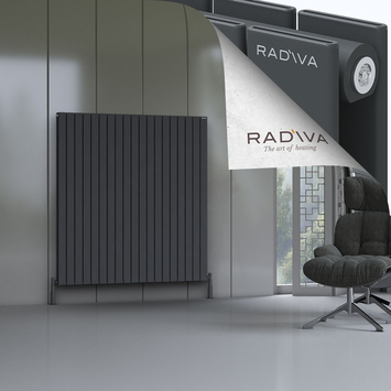 Radiva - Oti Radiateur En Aluminium 1500x1402 Anthracite Foncé