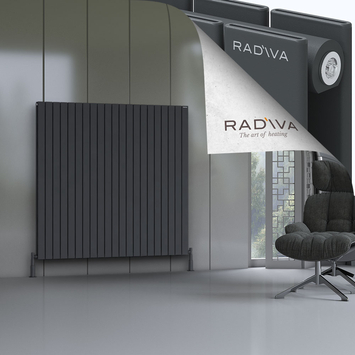 Radiva - Oti Radiateur En Aluminium 1500x1550 Anthracite Foncé