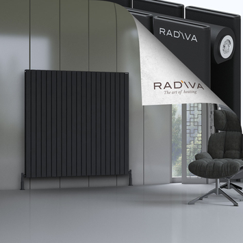 Radiva - Oti Radiateur En Aluminium 1500x1550 Noir
