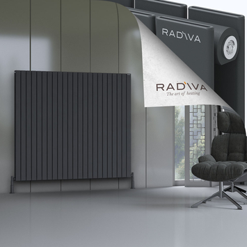 Radiva - Oti Radiateur En Aluminium 1500x1698 Anthracite Foncé