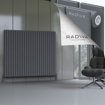 Radiva - Oti Radiateur En Aluminium 1500x1772 Anthracite