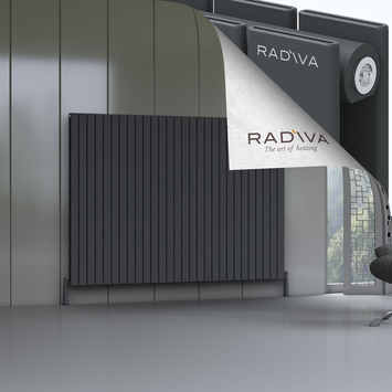 Radiva - Oti Radiateur En Aluminium 1500x2068 Anthracite Foncé