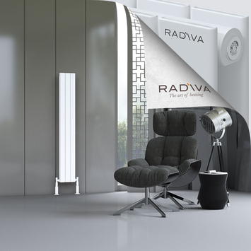 Radiva - Oti Radiateur En Aluminium 1500x218 Blanc