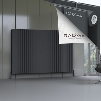 Radiva - Oti Radiateur En Aluminium 1500x2290 Anthracite Foncé