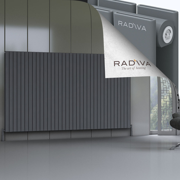 Radiva - Oti Radiateur En Aluminium 1500x2586 Anthracite