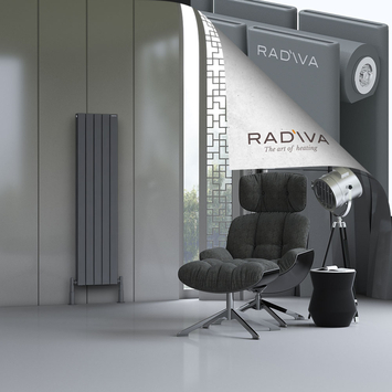 Radiva - Oti Radiateur En Aluminium 1500x366 Anthracite