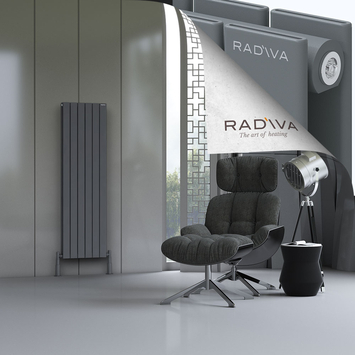 Radiva - Oti Radiateur En Aluminium 1500x440 Anthracite
