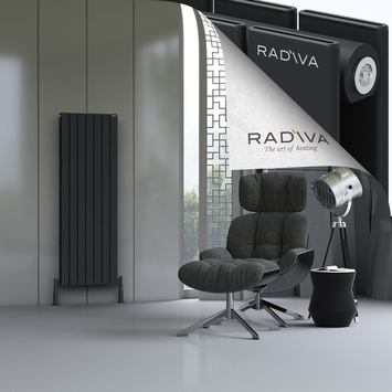 Radiva - Oti Radiateur En Aluminium 1500x514 Noir