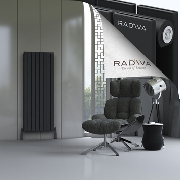 Radiva - Oti Radiateur En Aluminium 1500x588 Noir