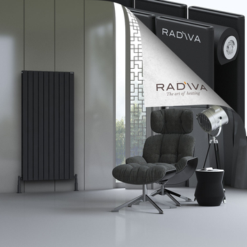 Radiva - Oti Radiateur En Aluminium 1500x736 Noir